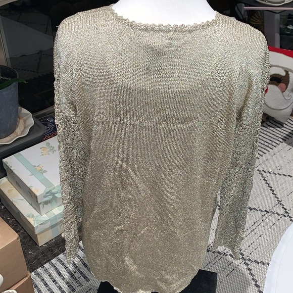 Vintage Gently Loved Crochet Tunic Set By Suzelle Please Note 2 Dif Sizes - Picture 10 of 11